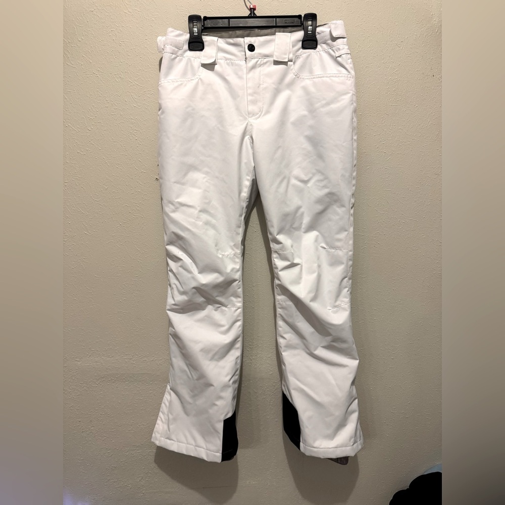 White Smaining Ski Snow Pants - M